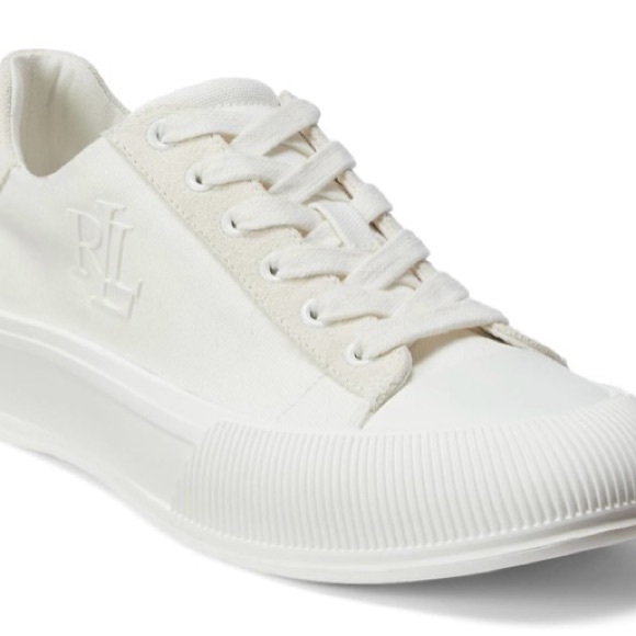 NEW⭐️ LAUREN RALPH LAUREN
Women's Daisie Lace-Up
Low-Top Sneakers - Picture 7 of 10